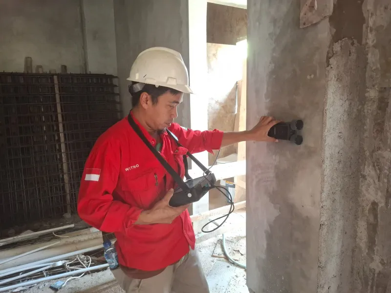 Pengujian Rumah Tinggal 4 Lantai