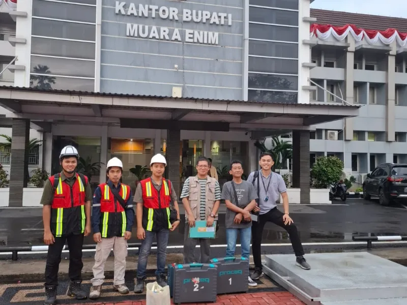 Pengujian Kantor Bupati Muara Enim